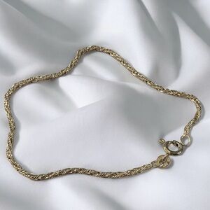 Vintage Dainty‎ Woven Mesh Chain Bracelet